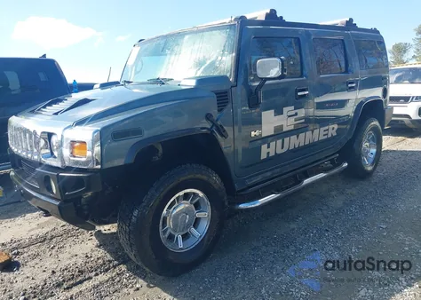 2005 Hummer H2 Suv из США, поврежденный, VIN 5GRGN23U45H118716